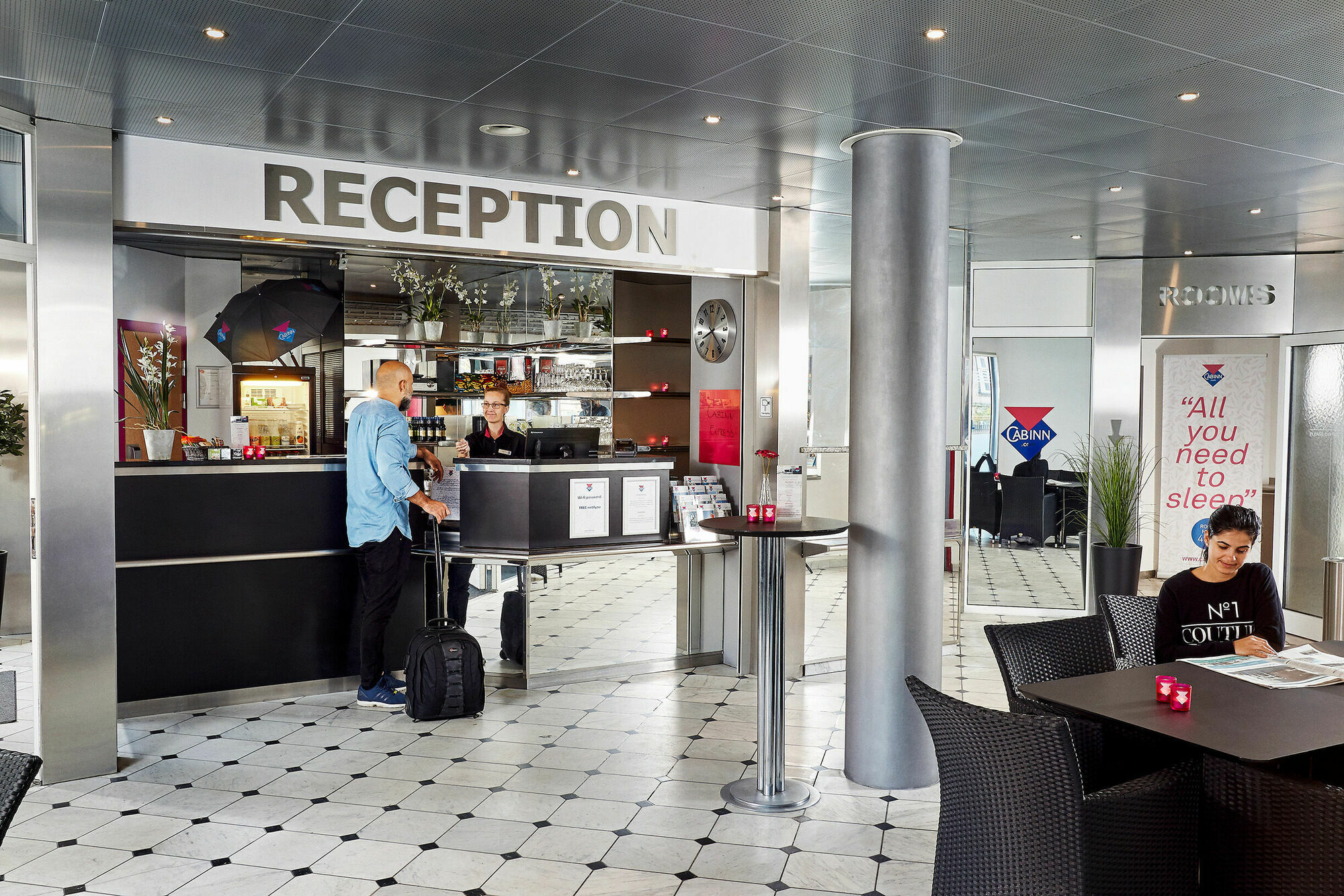Cabinn Express København Interiør bilde