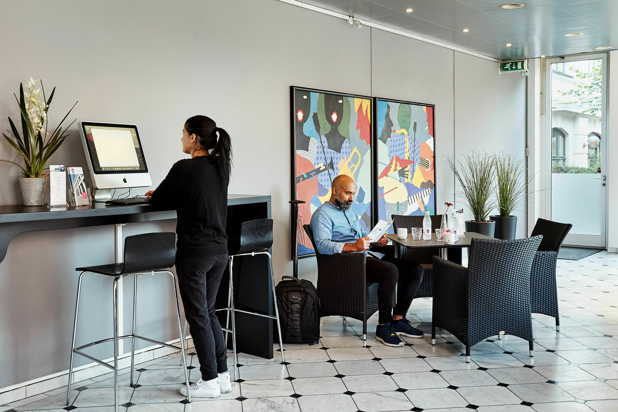 Cabinn Express København Interiør bilde